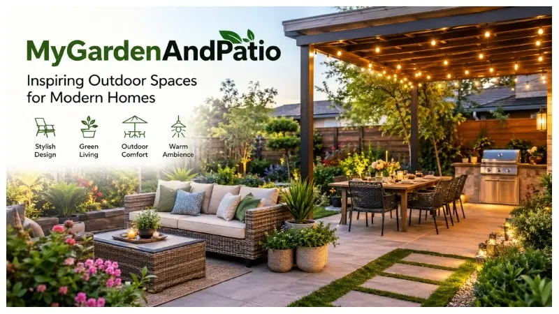 MyGardenAndPatio Ideas to Improve Outdoor Living Spaces