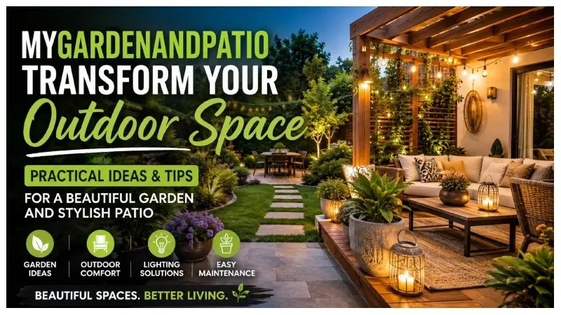 MyGardenAndPatio: Create a Beautiful Outdoor Space That Fits Your Lifestyle